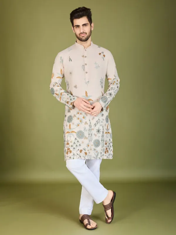Traditional_Semi_Stitched_Kurta_Pyjama_Suits