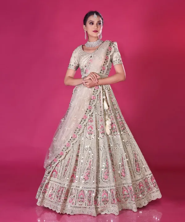 New_Wedding_And_Festival_Semi_Stitiched_Lehenga_Choli