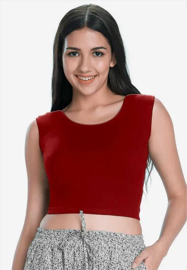 Readymade_Blouse_Stretchable_4ways_Lycra_Material