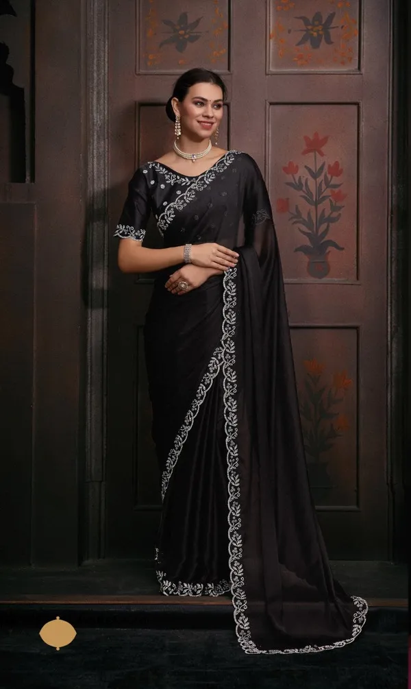 Georgette_Silk_Saree