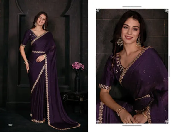 Georgette_Silk_Saree