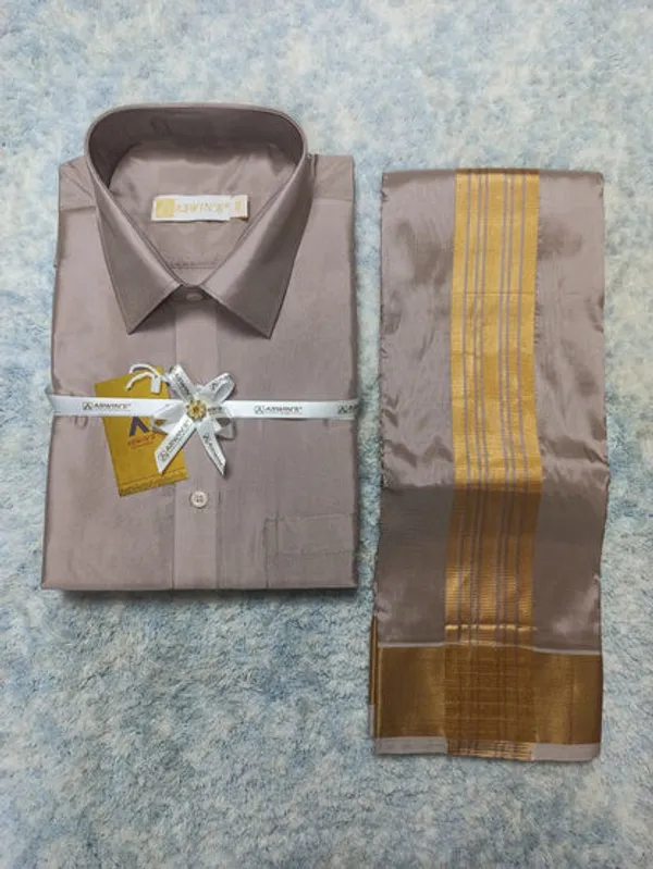 Art_Silk_Dothi_Set_Shirt_Dothi_Kerchief_Belt_3_In_1_Big_Border
