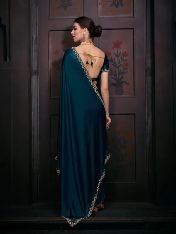 Georgette_Silk_Saree
