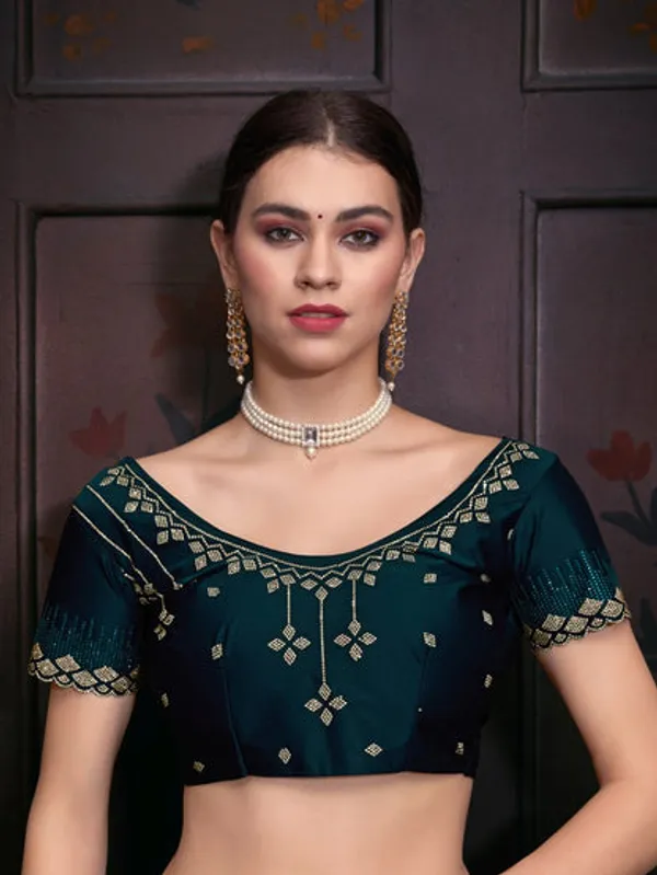 Georgette_Silk_Saree