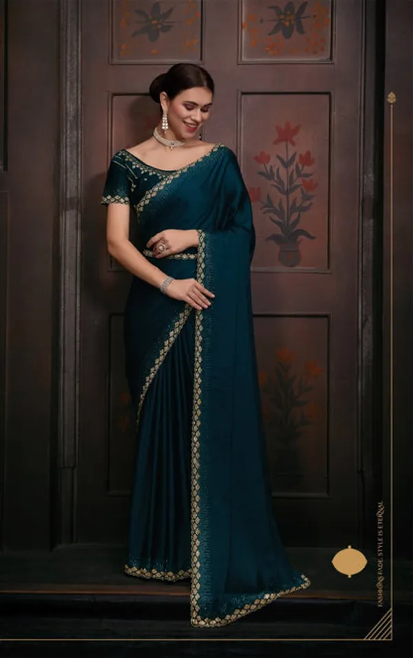 Georgette_Silk_Saree