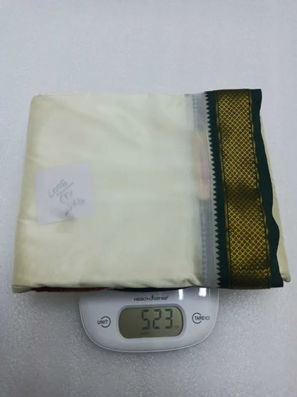 Raw_Silk_Dhothi_8_Yards_Dothi_X_4yards_Shalya_Ganga_Jamuna_1_Cm_Border