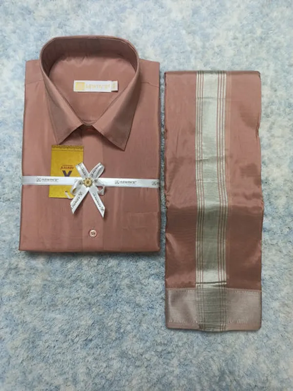 Art_Silk_Dothi_Set_Shirt_Dothi_Kerchief_Belt_3_In_1_Big_Border