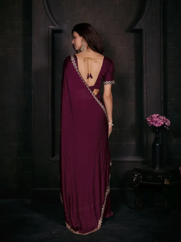 Georgette_Silk_Saree