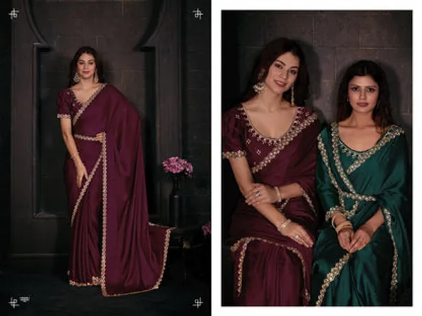 Georgette_Silk_Saree