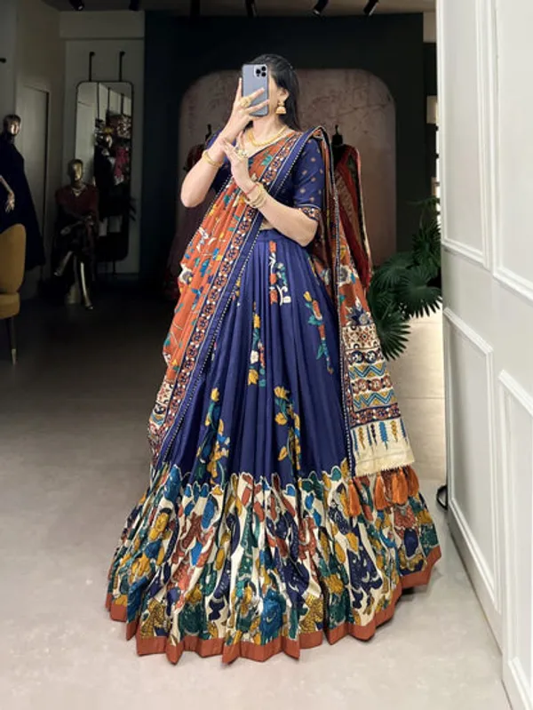 Latest_Semi_Stitched_Lehenga_Choli_With_Dupatta