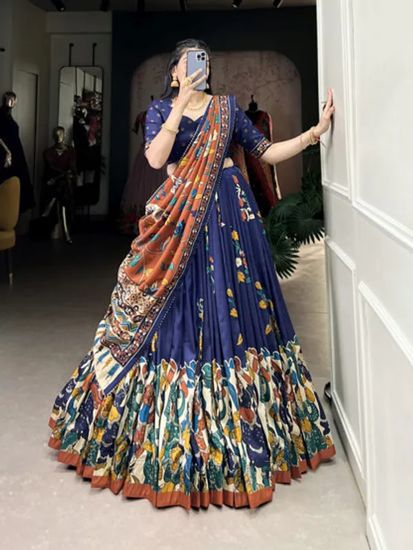 Latest_Semi_Stitched_Lehenga_Choli_With_Dupatta