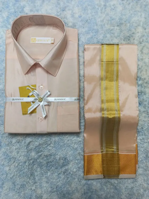 Art_Silk_Dothi_Set_Shirt_Dothi_Kerchief_Belt_3_In_1_Big_Border
