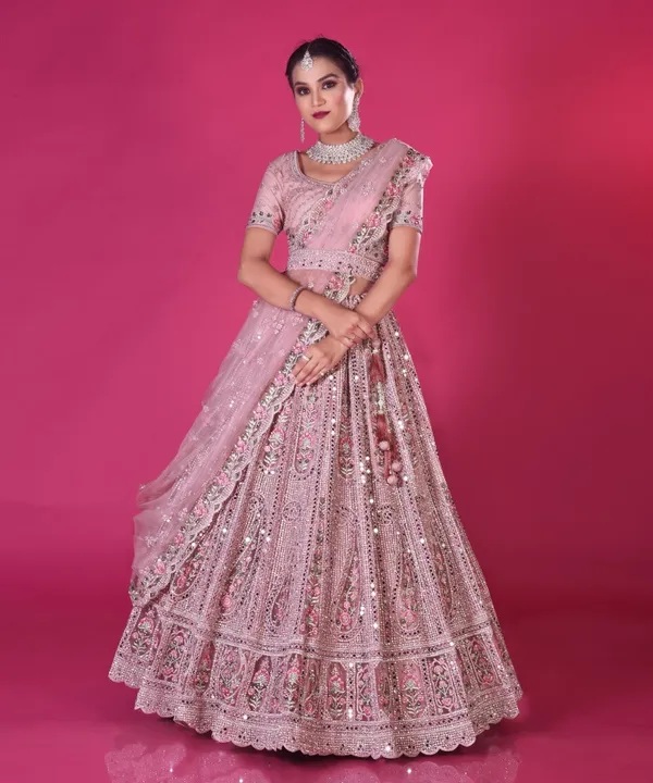 New_Wedding_And_Festival_Semi_Stitiched_Lehenga_Choli