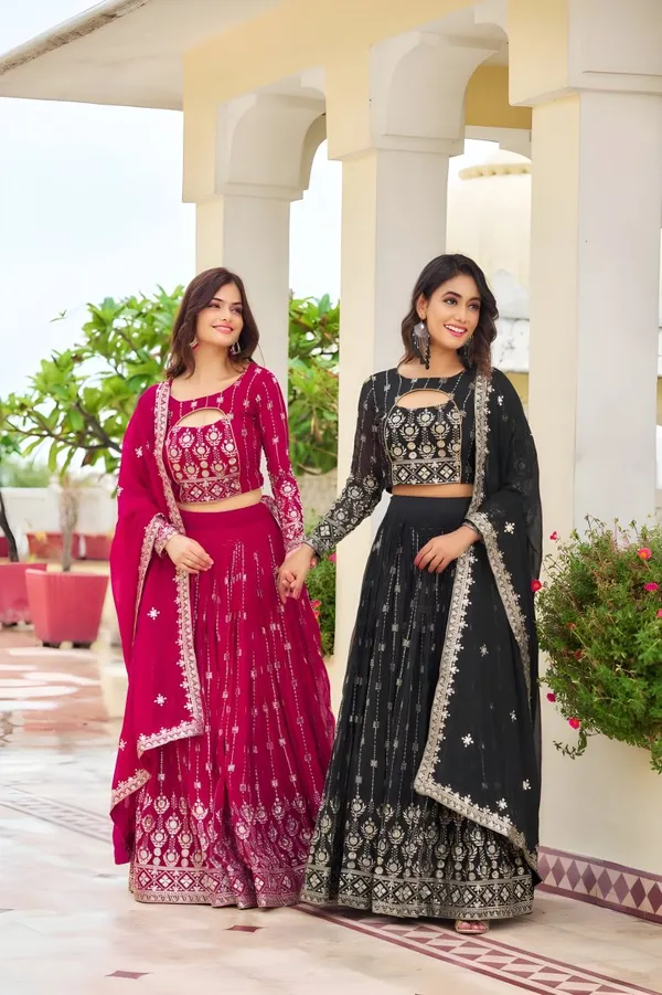 Readymade_Lehenga_Choli_With_Duppatta