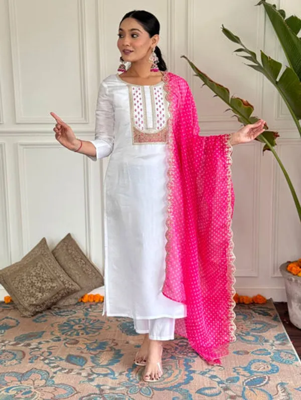 Latest_Readymade_Kurti_Set_With_Dupatta