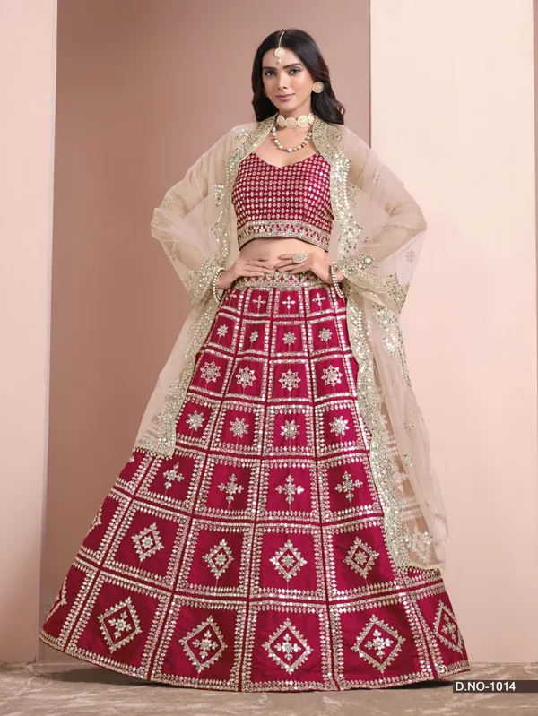 Latest_Semi_Stitched_Lehenga_Choli_With_Dupatta