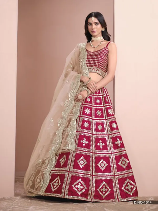 Latest_Semi_Stitched_Lehenga_Choli_With_Dupatta