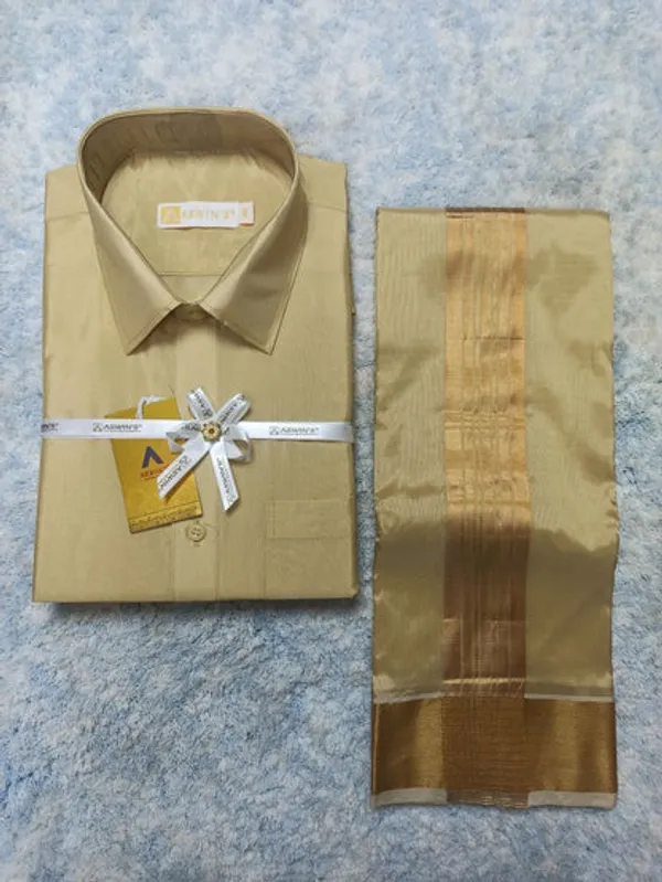 Art_Silk_Dothi_Set_Shirt_Dothi_Kerchief_Belt_3_In_1_Big_Border