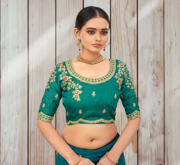 Green_Premium_And_Elegant_Georgette_Blouse_For_Women