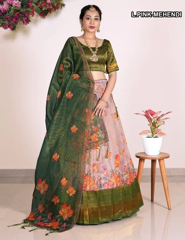 Latest_Semi_Stitched_Lehenga_Choli_With_Dupatta