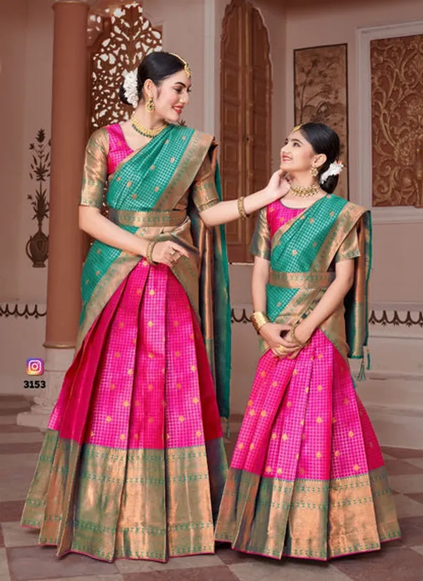 Readymade_Art_Silk_Lehenga_With_Silk_Duppatta