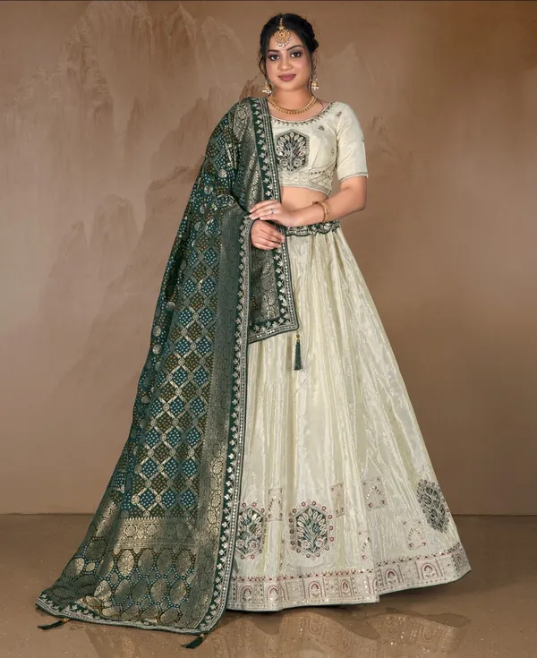 Latest_Semi_Stitched_Lehenga_Choli_With_Dupatta