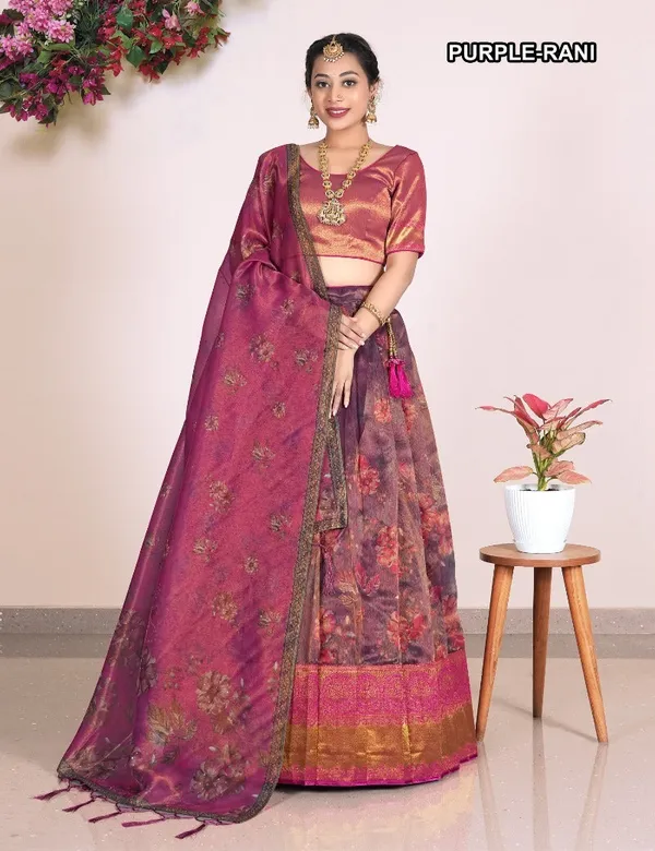 Latest_Semi_Stitched_Lehenga_Choli_With_Dupatta