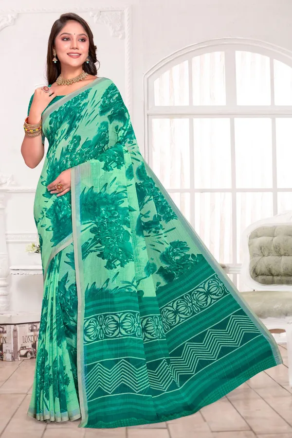 Georgette_Silk_Saree