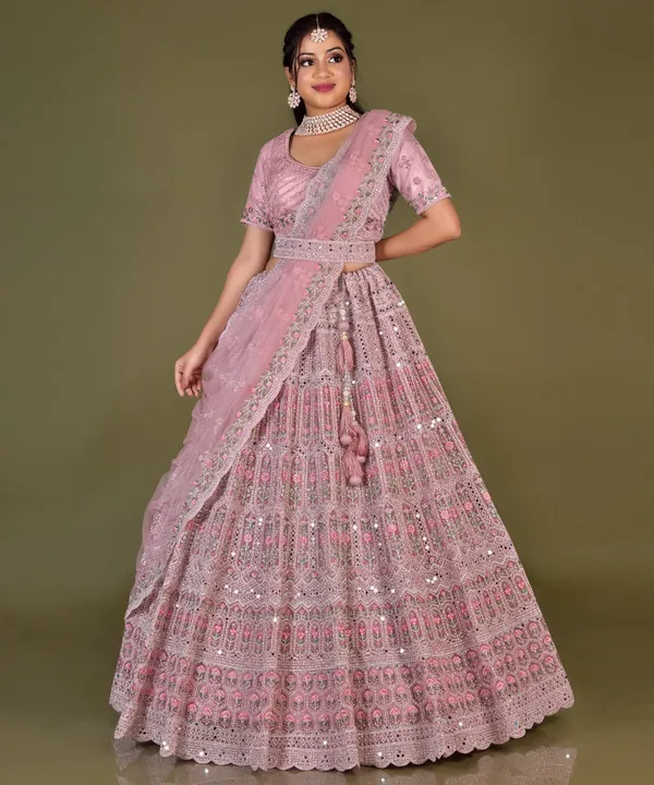 New_Wedding_And_Festival_Semi_Stitiched_Lehenga_Choli