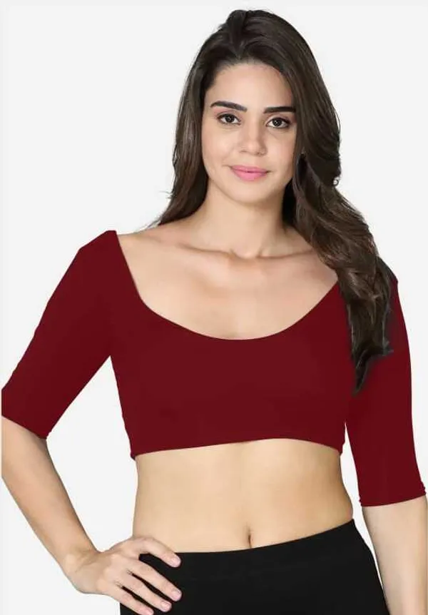 Readymade_Blouse_Stretchable_4ways_Lycra_Material