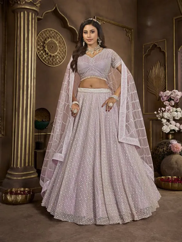 New_Semi_Stitiched_Bridal_Lehenga_Choli