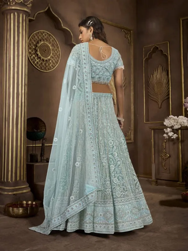 New_Semi_Stitiched_Bridal_Lehenga_Choli