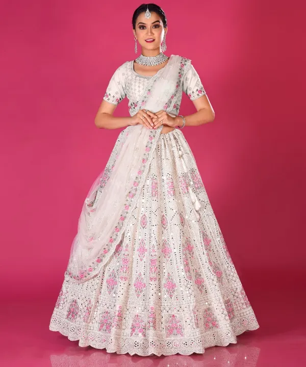 New_Wedding_And_Festival_Semi_Stitiched_Lehenga_Choli