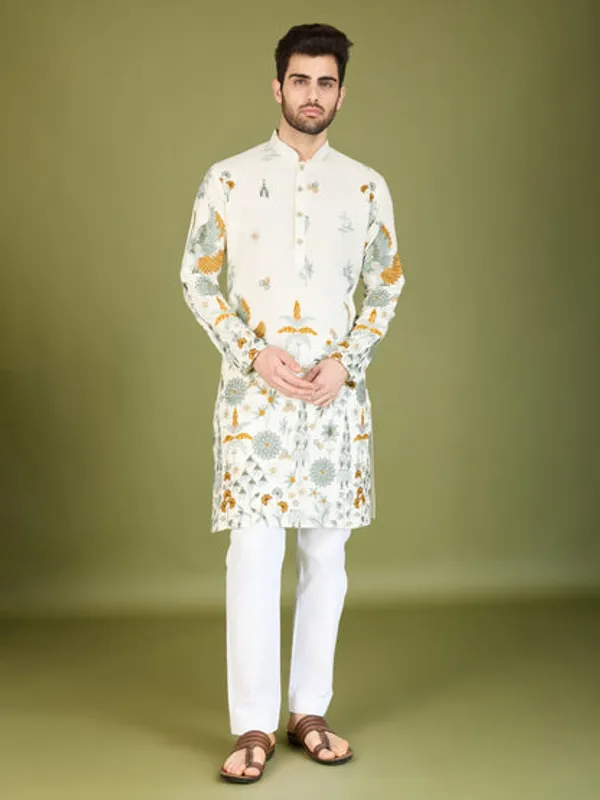 Traditional_Semi_Stitched_Kurta_Pyjama_Suits