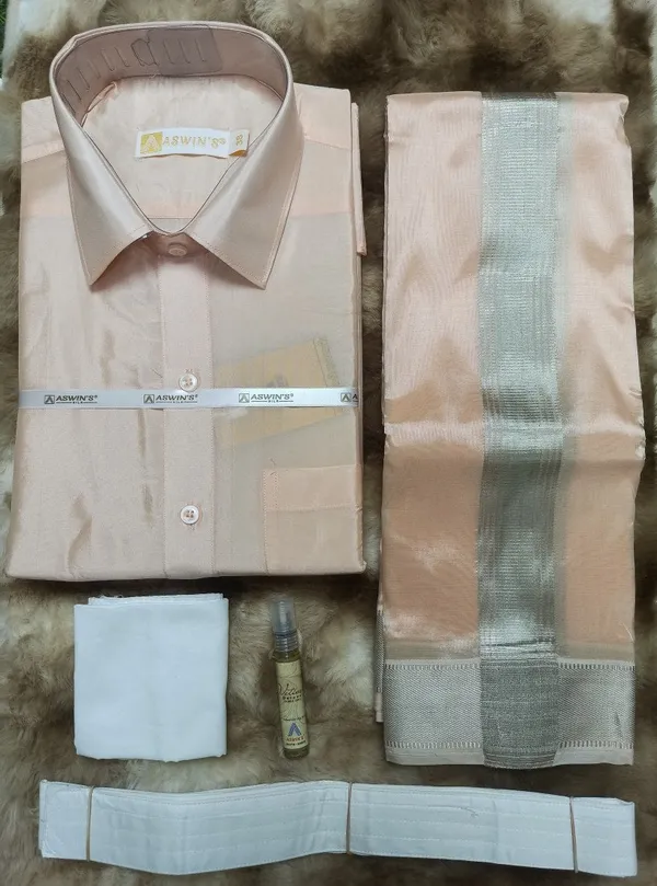 Art_Silk_Dothi_Set_Shirt_Dothi_Kerchief_Belt_3_In_1_Big_Border