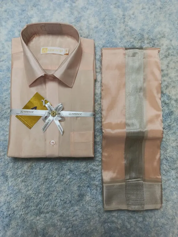 Art_Silk_Dothi_Set_Shirt_Dothi_Kerchief_Belt_3_In_1_Big_Border