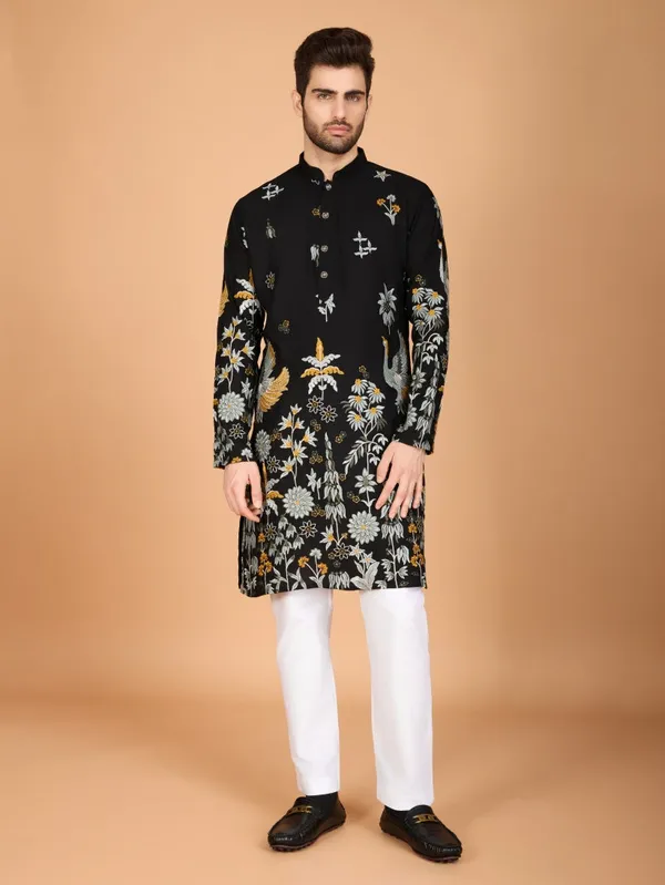 Traditional_Semi_Stitched_Kurta_Pyjama_Suits