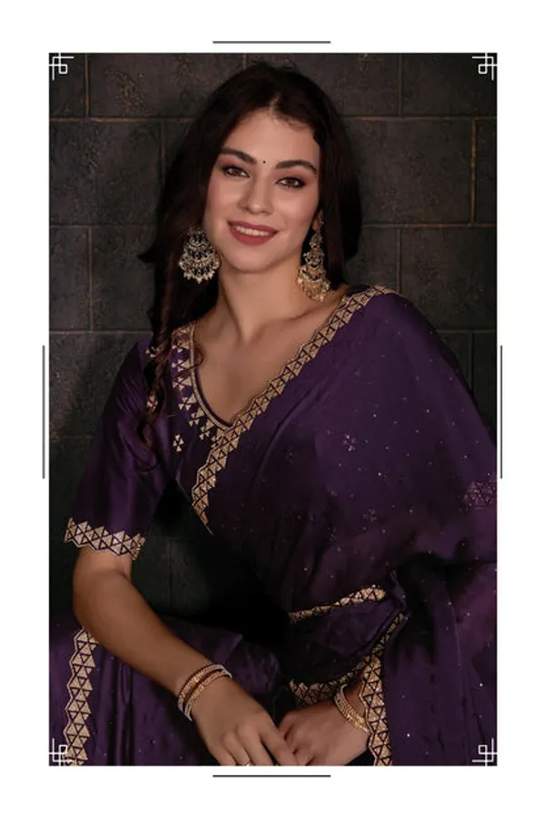 Georgette_Silk_Saree