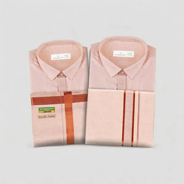 Gold_Premium_And_Elegant_Tissue_Cotton_Shirt_For_Men