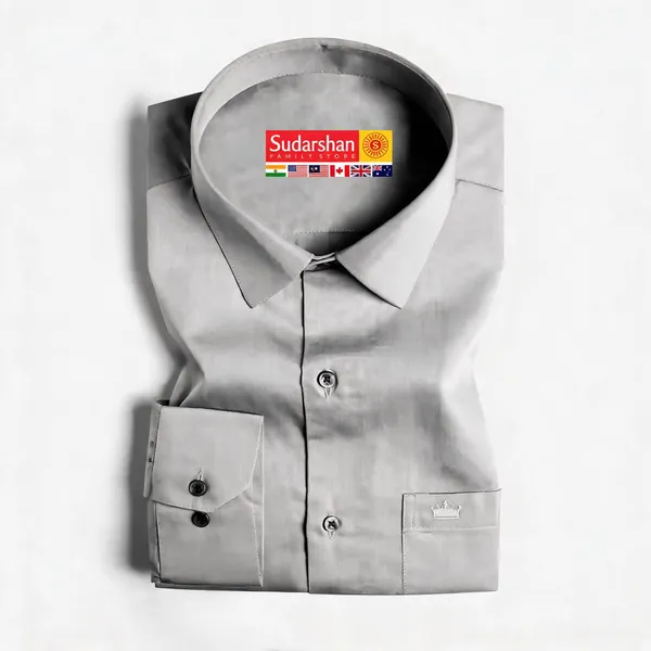 Grey_Premium_And_Elegant_Georgette_Shirt_For_Men