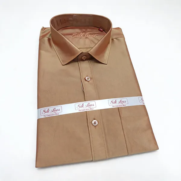 Beige_Premium_And_Elegant_Art_Silk_Shirt_For_Men