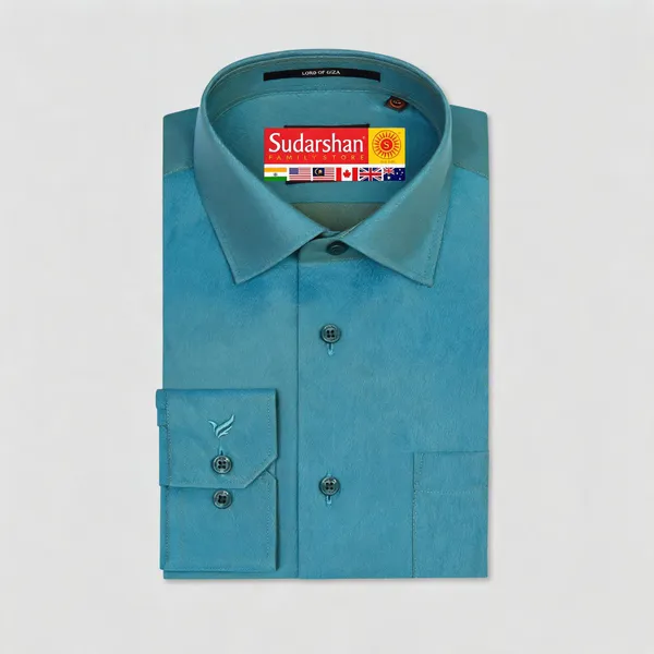 Green_Premium_And_Elegant_Georgette_Shirt_For_Men