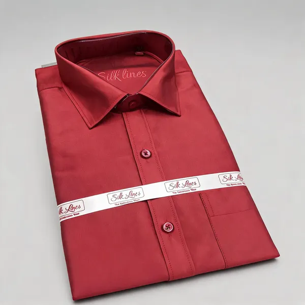 Red_Premium_And_Elegant_Art_Silk_Shirt_For_Men