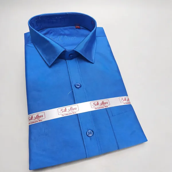 Blue_Premium_And_Elegant_Art_Silk_Shirt_For_Men