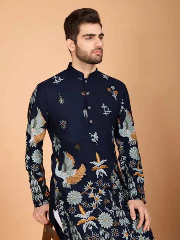 Traditional_Semi_Stitched_Kurta_Pyjama_Suits