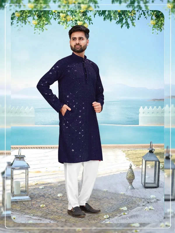 Latest_Designer_Readymade_Kurta_Pyjama