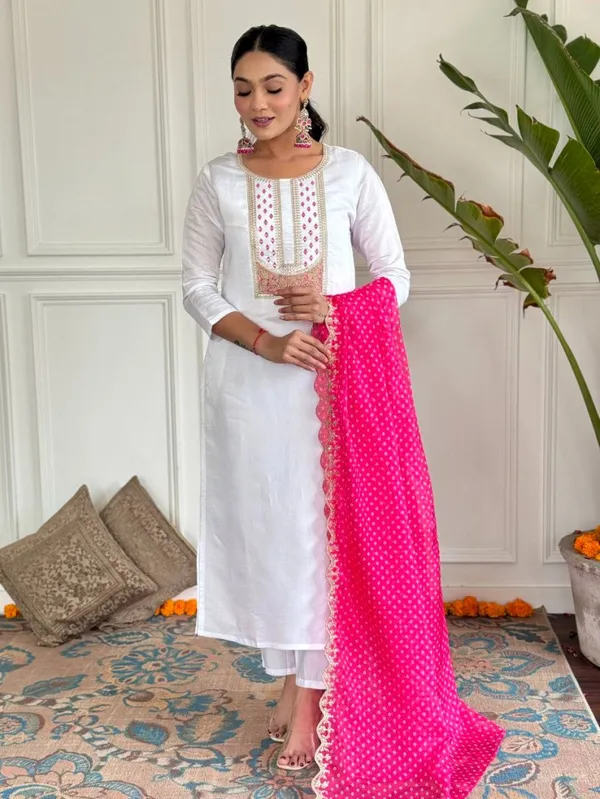 Latest_Readymade_Kurti_Set_With_Dupatta