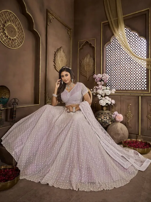 New_Semi_Stitiched_Bridal_Lehenga_Choli