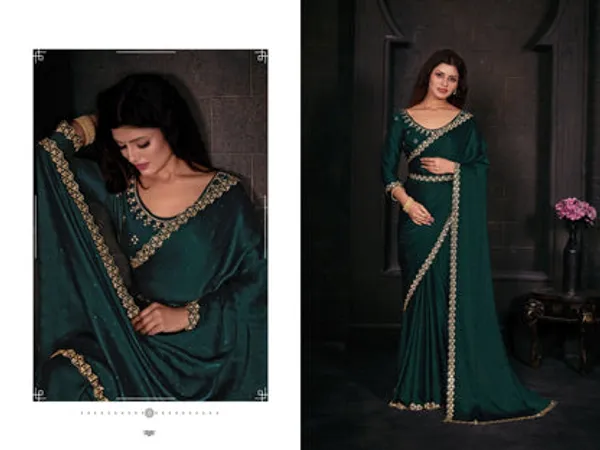 Georgette_Silk_Saree