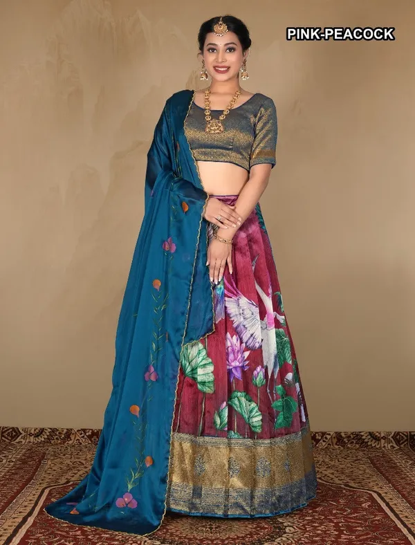 Latest_Semi_Stitched_Lehenga_Choli_With_Dupatta